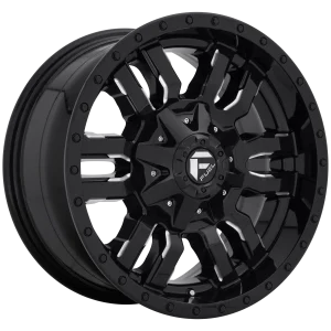 Fuel – D595 SLEDGE – Black – 26″x14″ -75mm – Summer Wheels – D59526401845